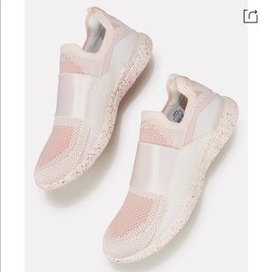 APL techloom bliss pink speckle bottom sneakers